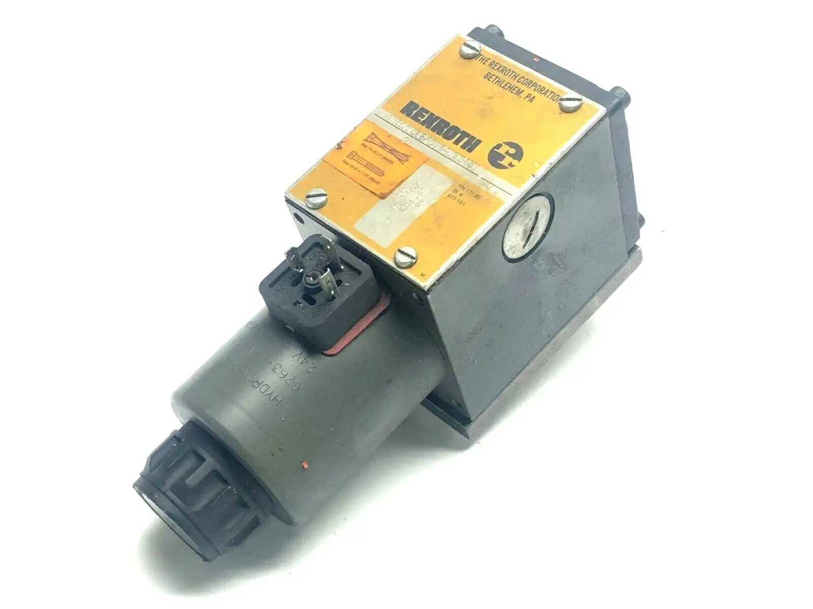 Used Rexroth 4WE10EB32/CG24N9Z45V Pump & Valve Parts Michigan US | Maverick Industrial Sales #1397687