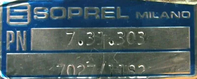 USED SOPREL 7.31.303 SERVO DRIVE 731303 BLM46/22X5/10