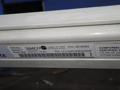 Simco Ion 24" Neutro-vac Web Cleaning System
