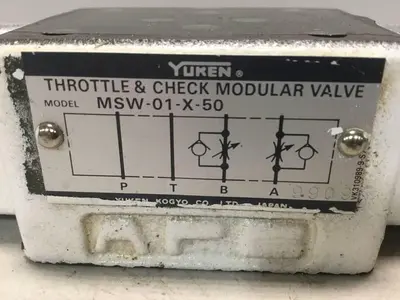 USED YUKEN MSW-01-X-50