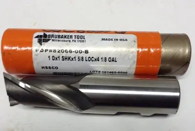 New | in-Stock BRUBAKER 82066-00-B HSS/Cobalt Endmills Ohio US | Surplus Asset Holdings #1235875
