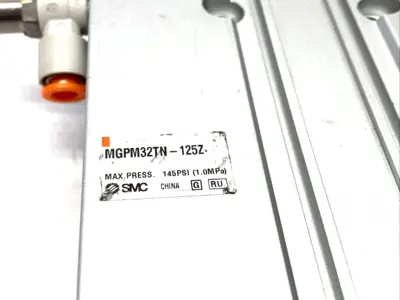 New | in-Stock SMC MGPM32TN-125Z Pneumatic Cylinders Michigan US | Maverick Industrial Sales #1401027