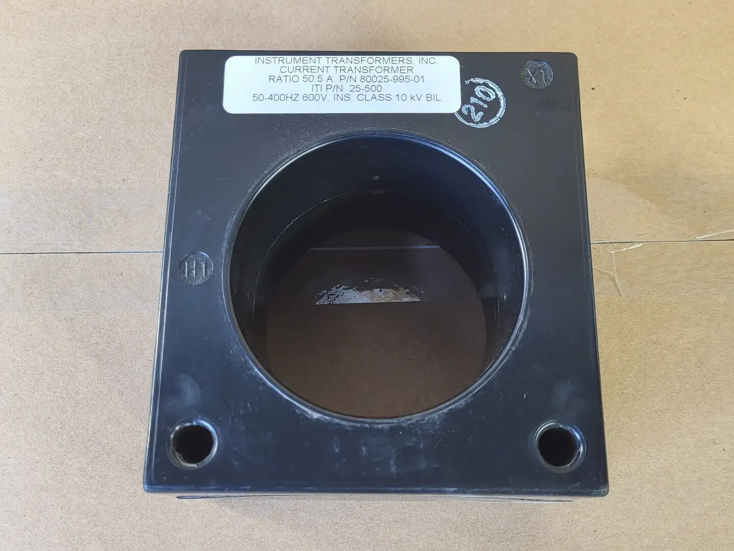 USED 2007 INSTRUMENT TRANSFORMERS, INC. 80025-995-01