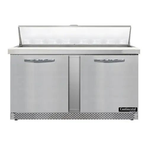 Continental SW60N16-FB 60" Sandwich/salad Prep Table W/ Refrigerated Base, 115v