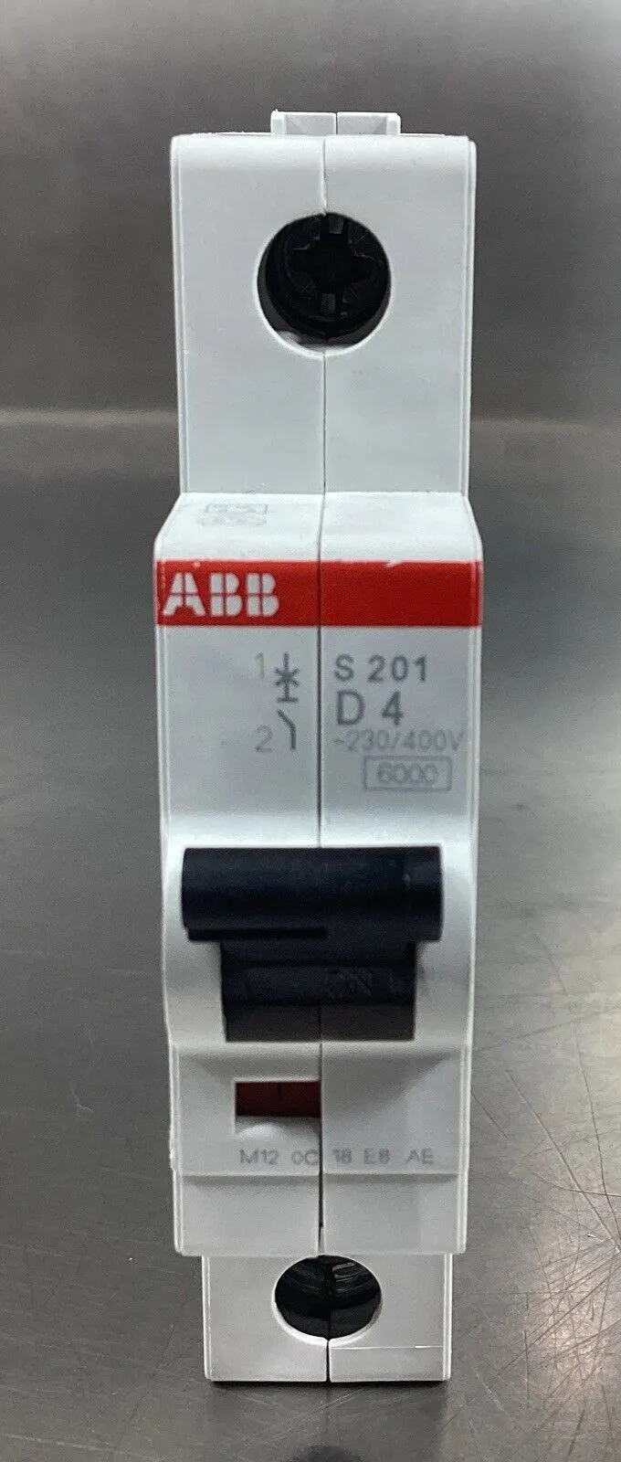 ABB S201-D4 4A Circuit Breaker 2CDS251001R0041 4A-5