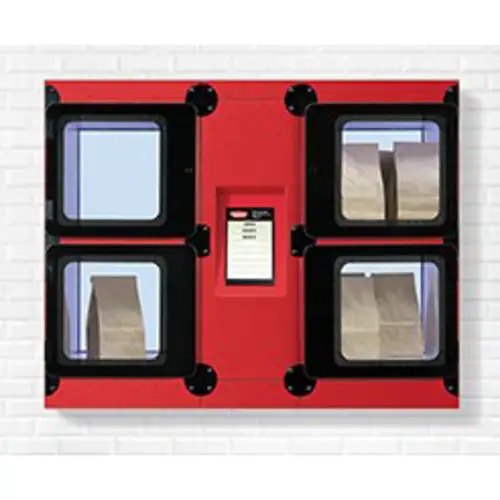 Hatco F2GB-22-A 4 Compartment Built In Heated Food Locker - 44 1/8"W x 14 5/8"D x 34 3/4"H, 120v