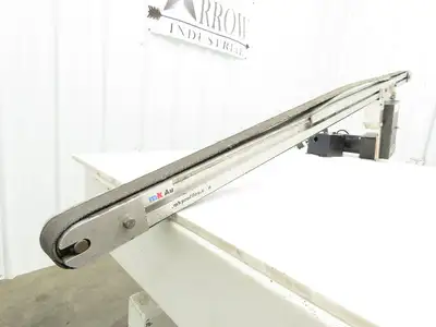 MK North America 50mm x 1750mm Belt Conveyor 115V Variable Speed  *Bad Belt*