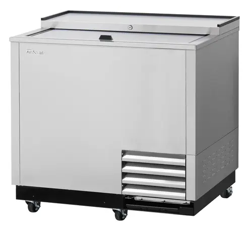 Turbo Air TBC-36SD-GF-N 1 Section Glass Chiller w/ 93 Mug Capacity, Stainless, 115v