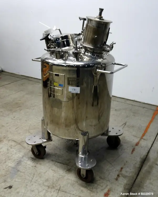 Used LEE IND 200LDBT Stainless Steel Tanks Illinois US | Aaron Equipment #86182