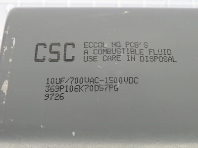 Used CSC _UNKNOWN_ Capacitors | OCO Industrial #1622914