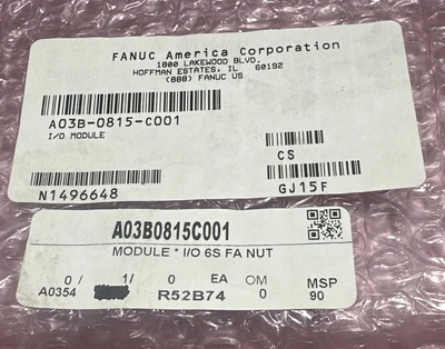 NEW GE Fanuc A03B0815C001