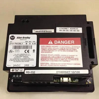 USED ALLEN BRADLEY 2711-T6C20L1 SER B