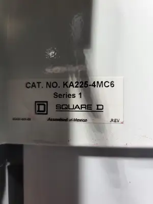 USED SQUARE D MODEL 6