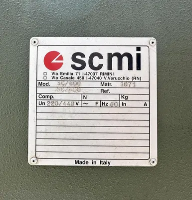 Used SCMI SC600 Woodworking Vertical Band Saws Illinois US | Pleasant Street Machinery #1263829