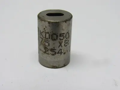 Dayton KDO50 75X8 .2540x .1290 Oblong Hole Press Fit Die Button Matrix Lot Of 4