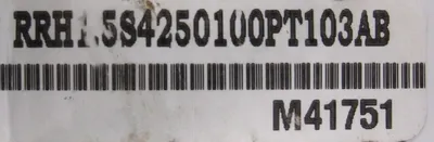 NEW GIC THERMODYNAMICS RRH1.5S4250100PT103AB TEMPERATURE SENSOR