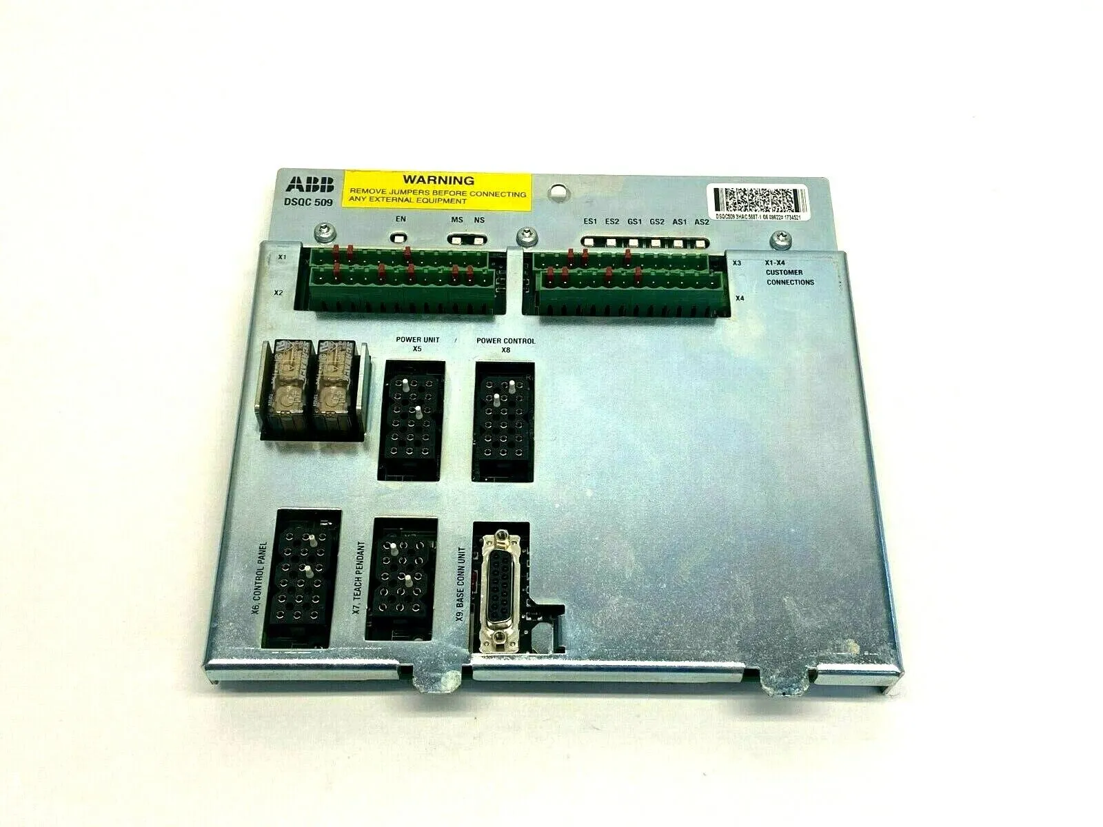3HAC5687-1/06 | ABB  Base Panel Connection Unit DSQC 509 - Used