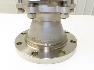 Flow-Tek 7011 Stainless Ball Valve 4" NPT x 6" Flanged Welded 1000 WOG CF8M