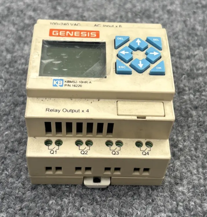 Used KB Genesis KBMS2-10HR-A Programmable Logic Controllers California US | Davliegogo LLC #1706234