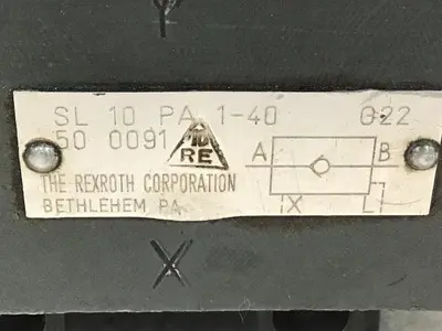 USED REXROTH SL 10 PA 1-40