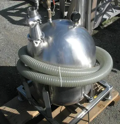 Tank, 20 Gallon, S/st, Groen, Jkt, 16" X 24", Hemispherical, #S737666