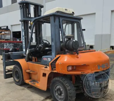 Used 2012 HELI FD140 Internal Combustion Forklifts: Pneumatic Tire Texas US | Forklift Exchange #1274642