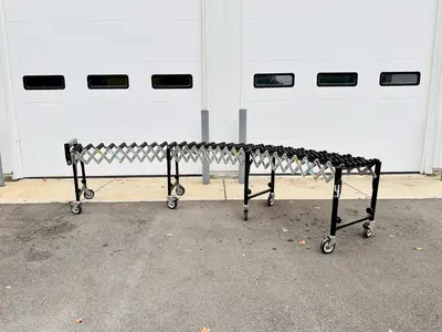 BEST FLEX Skate Wheel Flexible/Expanable Gravity Conveyor