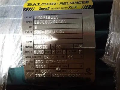 USED BALDOR VECP3582T