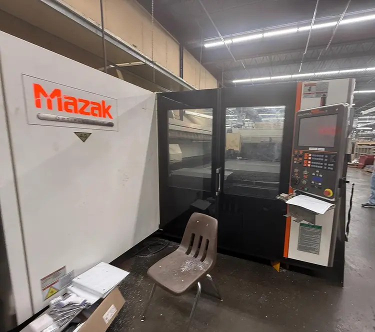 Used 2013 MAZAK OPTIPLEX 3015 CO2 Laser Cutters Minnesota US | Source Machinery Sales #1356983