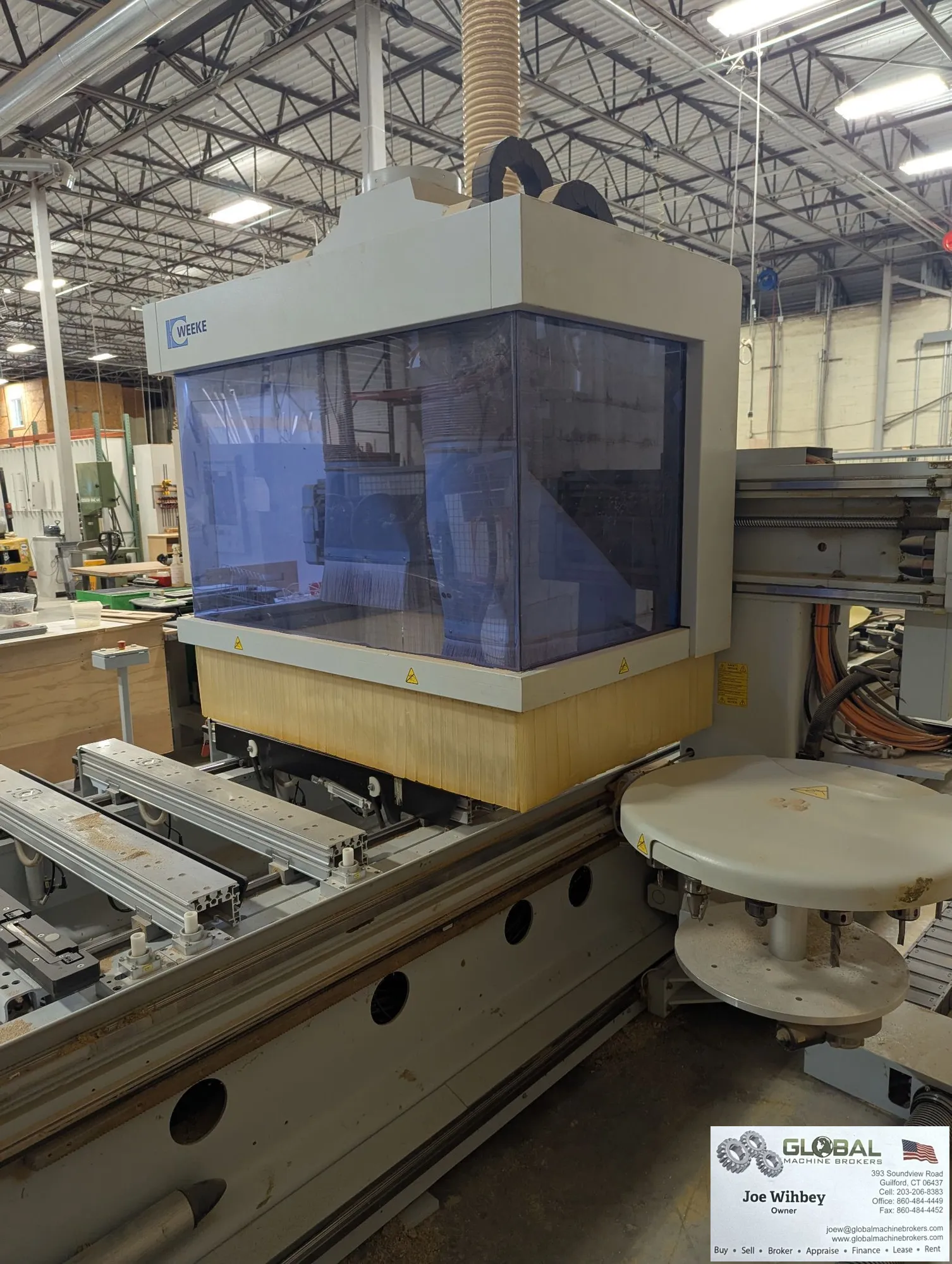 Weeke Venture 5M Horizontal Woodworking CNC Machine New 2008