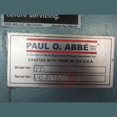 48" x 60" Paul O. Abbe Pebble Mill