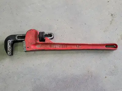 Assorted Pipe Wrench, 14" & 18", (Set of 6)