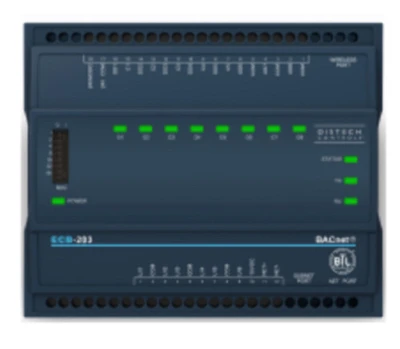 Distech CDIB-203X-00 ECB-203 BACnet Programmable Controller, 6UI 5DO Triac 3UO [New]