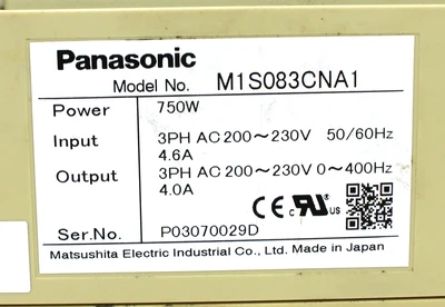 USED PANASONIC M1S083CNA1