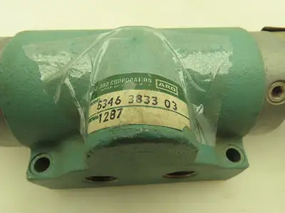 Aro 5346 3833 03 Solenoid Valve Manifold 115V 150 PSI 3/8" NPT Double Acting