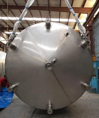 Posses Tank 6000 US Gal Jacketed  With Paddle Mixer # 3032