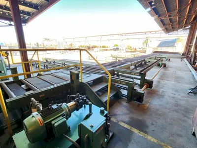 PEDDINGHAUS BDL-1250/9B BEAM LINE WITH MEBA 1270GP SAW
