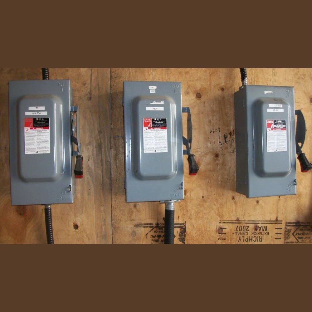 Federal Pioneer 60 amp Fusible Disconnects