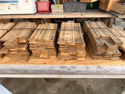 Used OAK PLANK HARDWOOD FLOORING (14) BUNDLES Flooring Equipment Michigan US | Miedema Asset Management Group #1419788