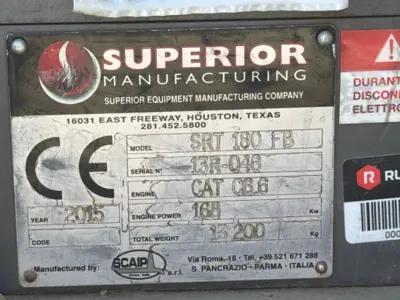 Used 2015 Superior SFT-180-WT Crawler Carriers & Dumpers Colorado US | Rubbl #1333473