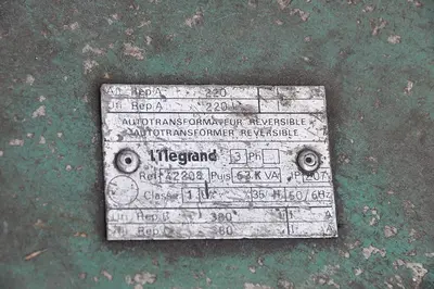 USED TRANSFO 63 KVA