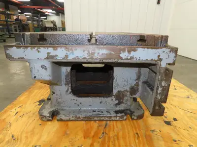 CNC Milling Machine T-Slot Table 22"x28" Steel Cast Iron Slotted Fixture Plate