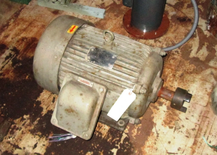 10 HP Toshiba, Explosion Proof, 1170 rpm Electric Motor