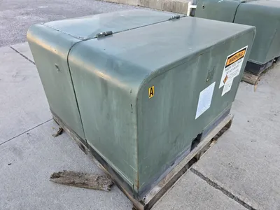 37.5 KVA Single Phase T&R Pad Mount Transformer 4160 GY 2400 to 240 120 IMP 1.8