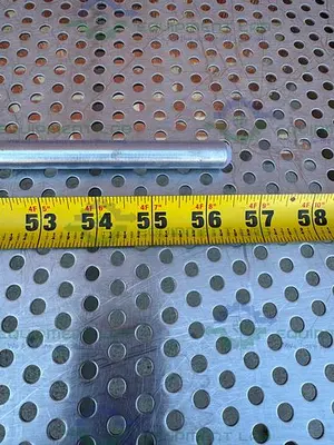 USED CHEMGLASS STAINLESS STEEL TEMPERATURE SENSOR 56 1/2" X 13 MM