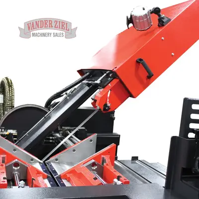 Amada VT3850A Automatic Indexing Vertical Tilt-Frame Saw, 15" x 20" Capacity - NEW