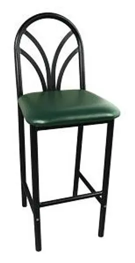 CAFE ROUND BACK  BAR HEIGHT CHAIR