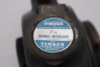 DODGE DOUBLE-INTERLOCK EXPANSION BEARING 1-5/8" BORE WITH TIMKEN STK CC251