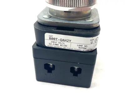 New | in-Stock ALLEN-BRADLEY SER. U SHIELDED ILLUMINATED PUSHBUTTON YELLOW 2-POS Relays & Switches | Maverick Industrial Sales #1117783