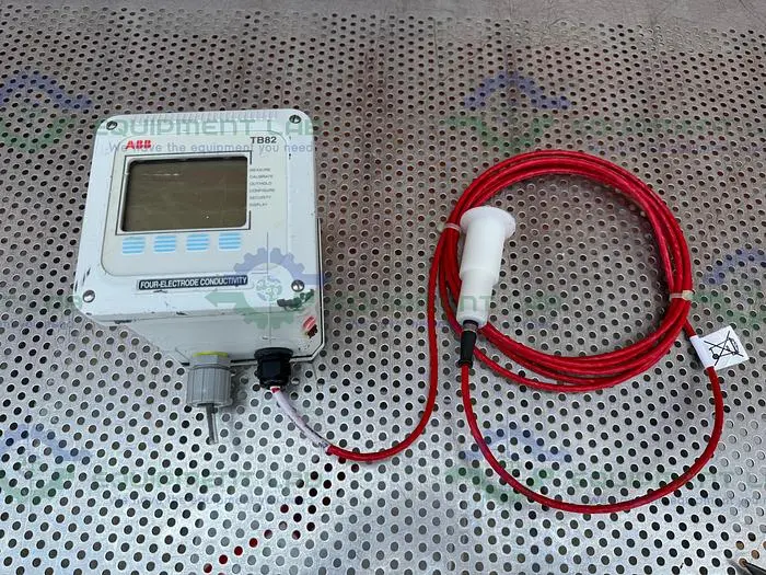 Used ABB TB82EC1010211 CONDUCTIVITY TRANSMITTER 4-20 MA W/ SENSOR Misc Electrical & Power Parts | Equipment Lab #486541